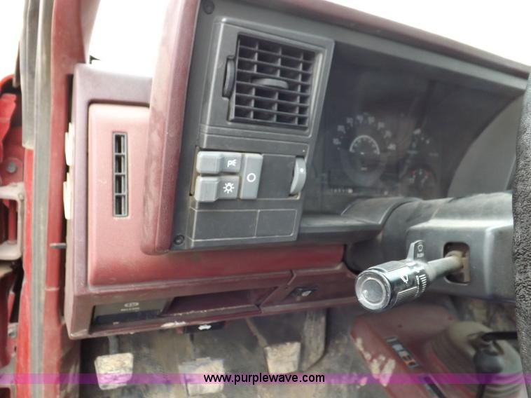 image for item K3046 1991 Chevrolet Cheyenne 3500 flatbed fire truck