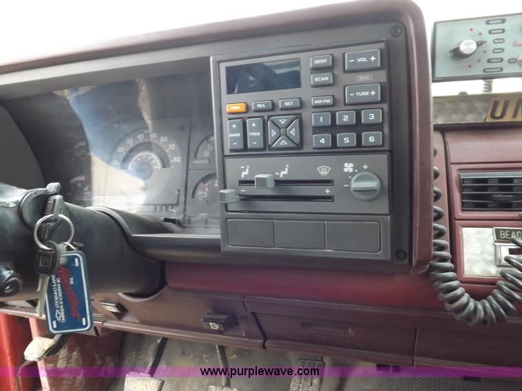 image for item K3046 1991 Chevrolet Cheyenne 3500 flatbed fire truck