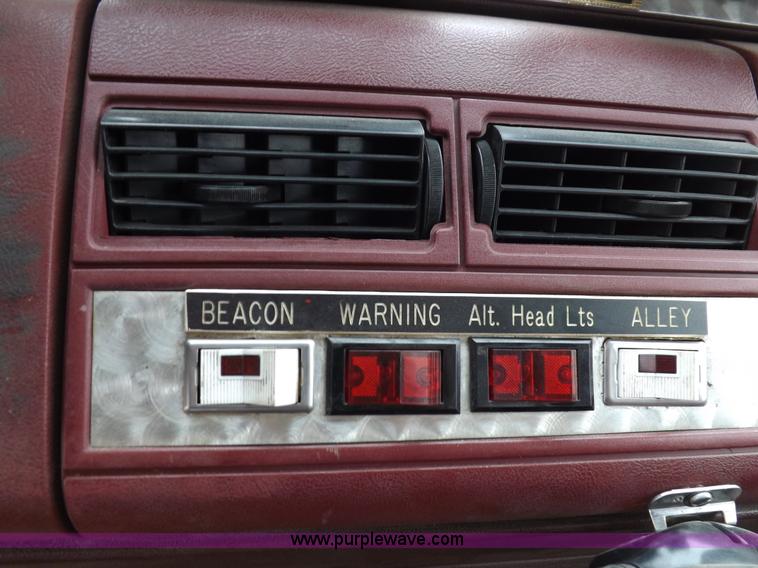 image for item K3046 1991 Chevrolet Cheyenne 3500 flatbed fire truck