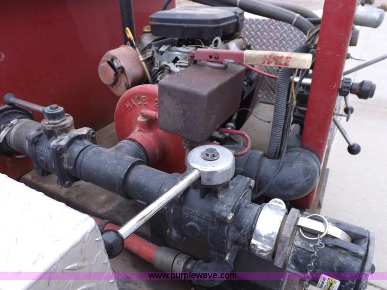 image for item K3046 1991 Chevrolet Cheyenne 3500 flatbed fire truck