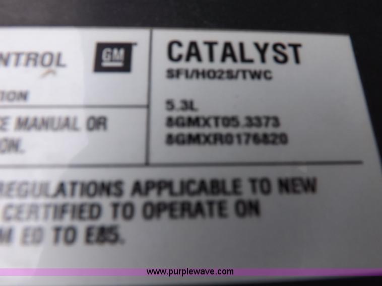 image for item K3047 2008 Chevrolet Tahoe Police SUV