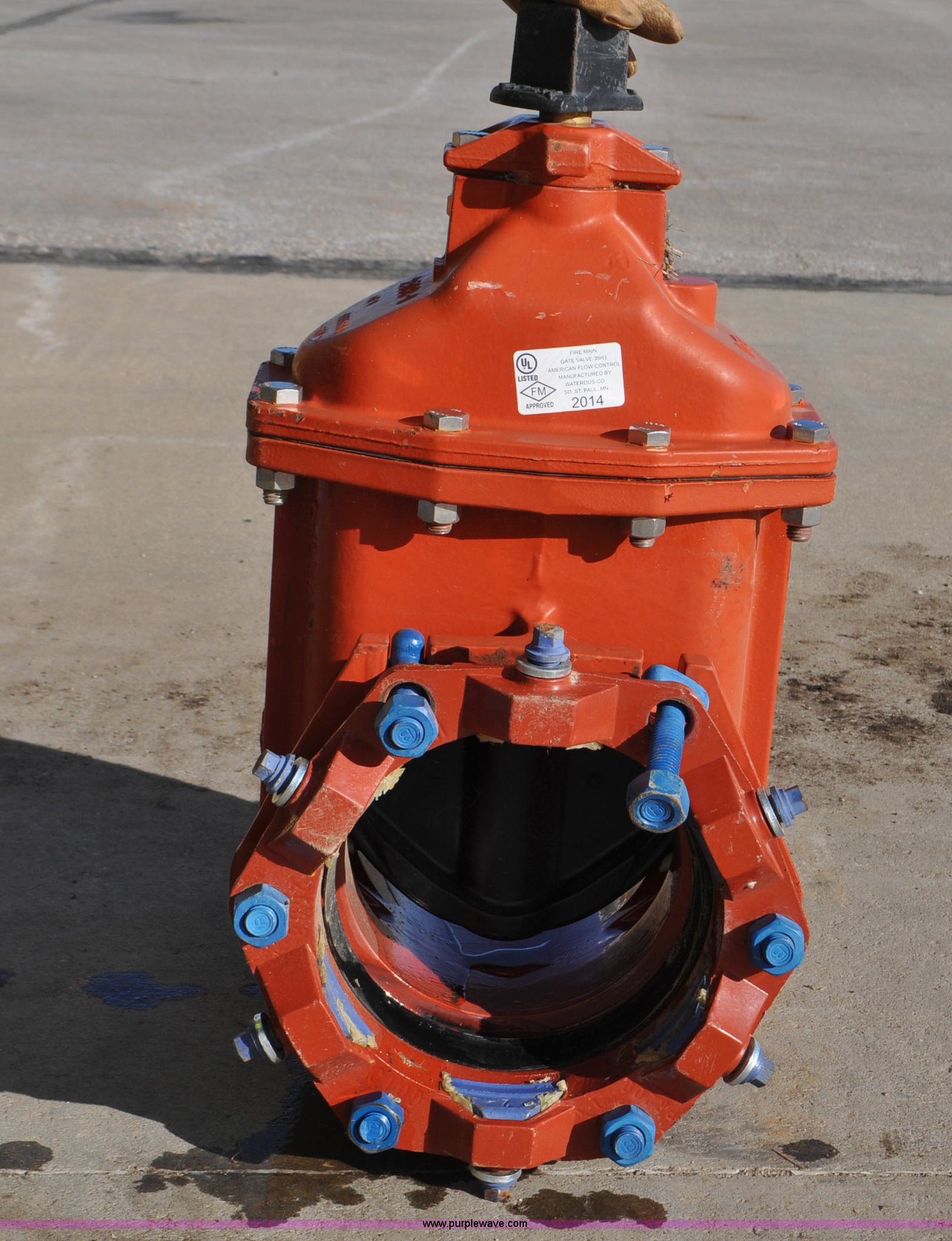 (11) Waterous Co. American Flow Control fire main valves in Philip, SD