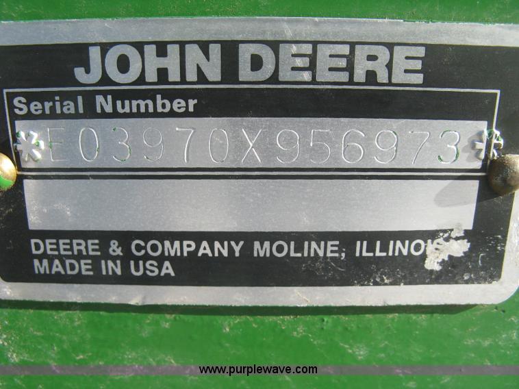 image for item K2764 John Deere 3970 chopper