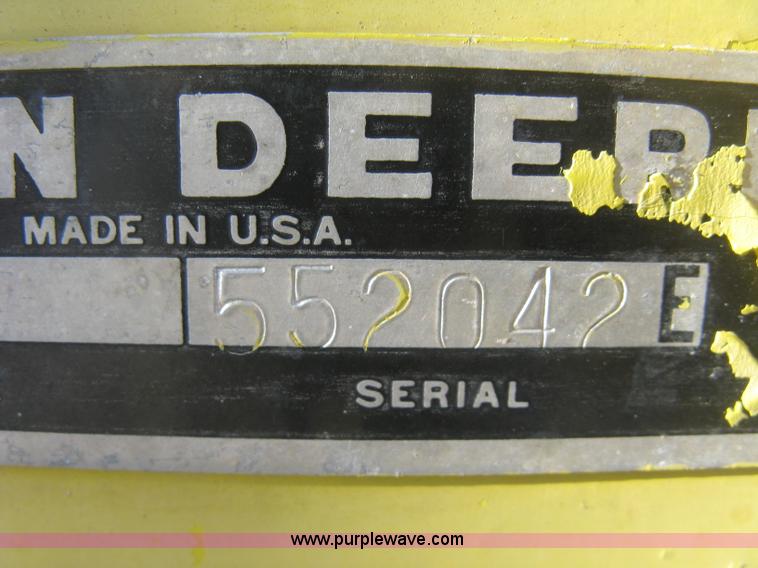 image for item K2764 John Deere 3970 chopper