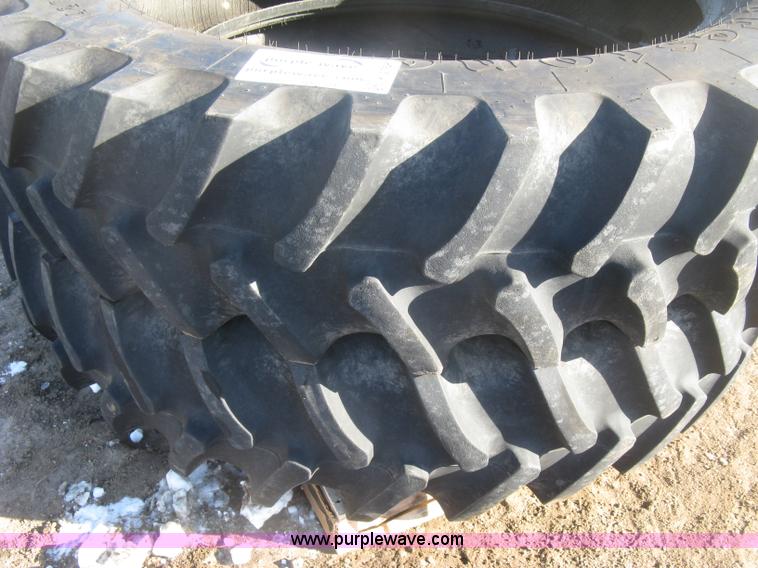 image for item K2766 (2) Firestone All Traction 23 420/80R46 tires