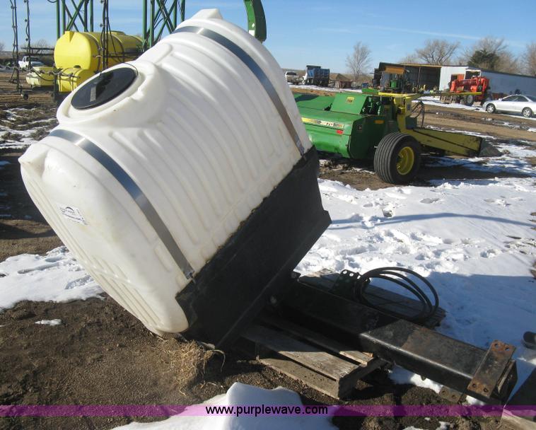image for item K2768 (2) poly tractor mounted saddle tanks