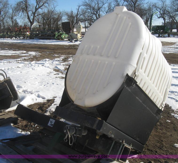 image for item K2768 (2) poly tractor mounted saddle tanks