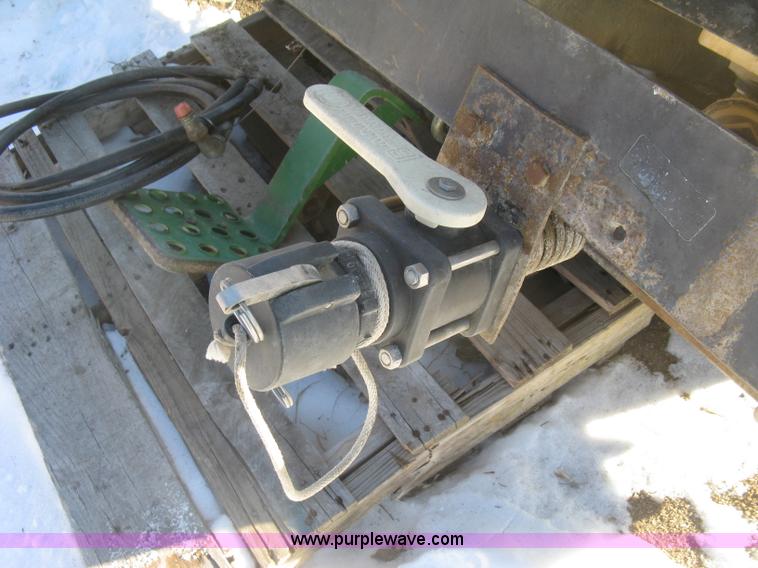 image for item K2768 (2) poly tractor mounted saddle tanks