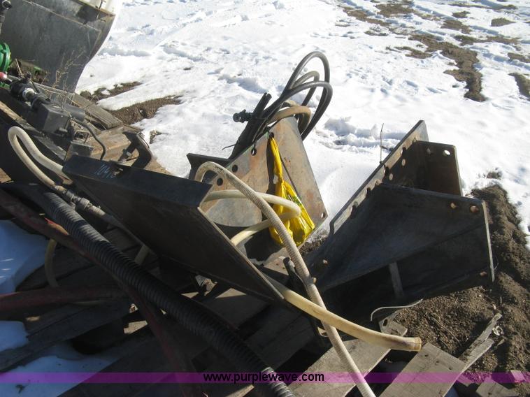 image for item K2768 (2) poly tractor mounted saddle tanks