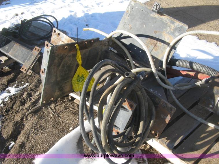 image for item K2768 (2) poly tractor mounted saddle tanks