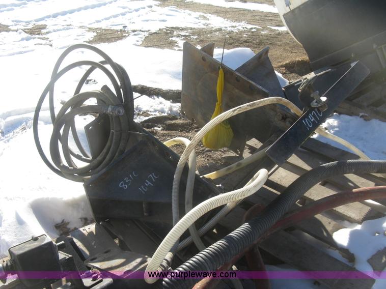 image for item K2768 (2) poly tractor mounted saddle tanks