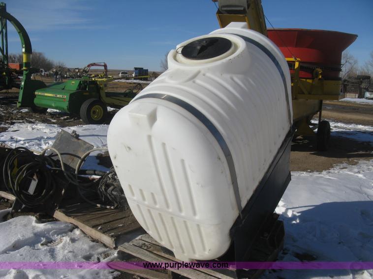 image for item K2768 (2) poly tractor mounted saddle tanks