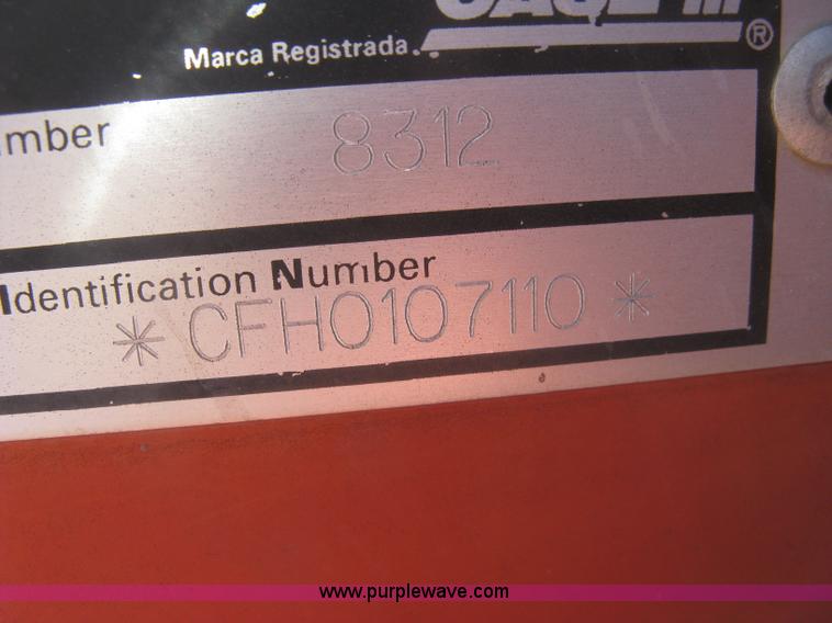 image for item K2769 Case 8312 disk mower