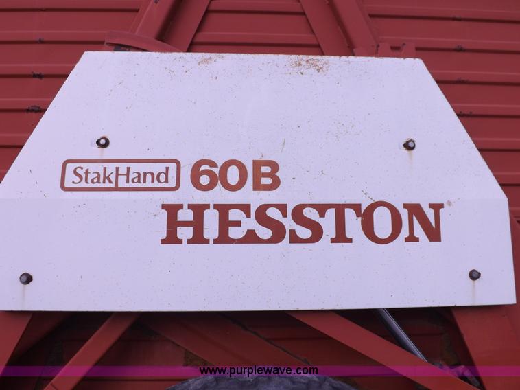 image for item K3109 Hesston 60B stakhand