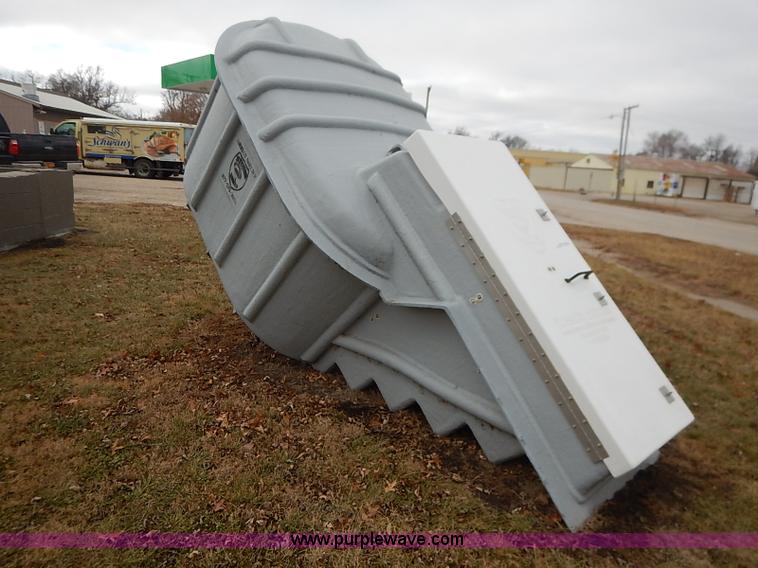 image for item BC9918 Fiberglass storm shelter