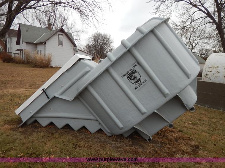 image for item BC9918 Fiberglass storm shelter