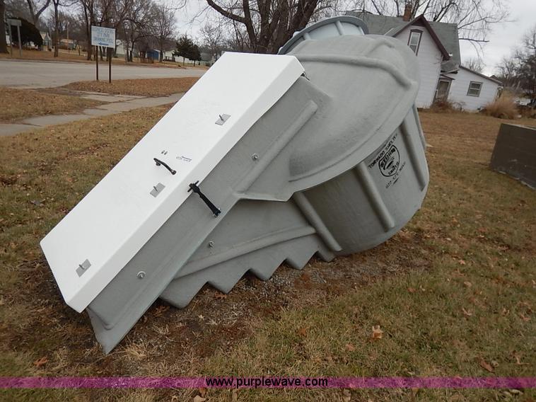 image for item BC9919 Fiberglass storm shelter