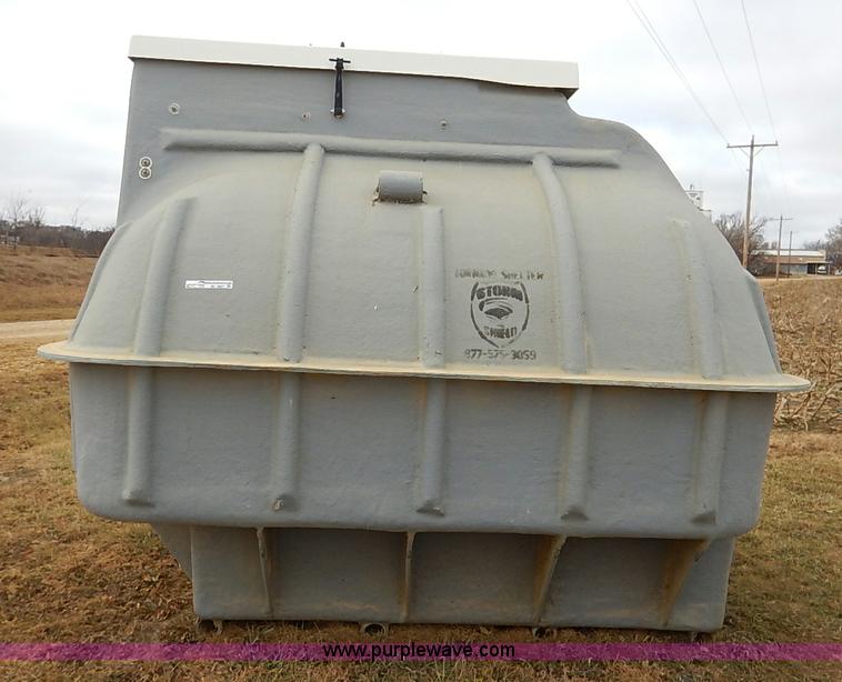 image for item BC9927 Fiberglass storm shelter