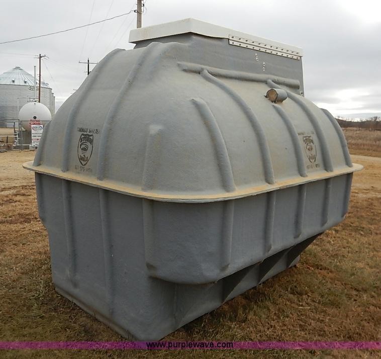image for item BC9927 Fiberglass storm shelter