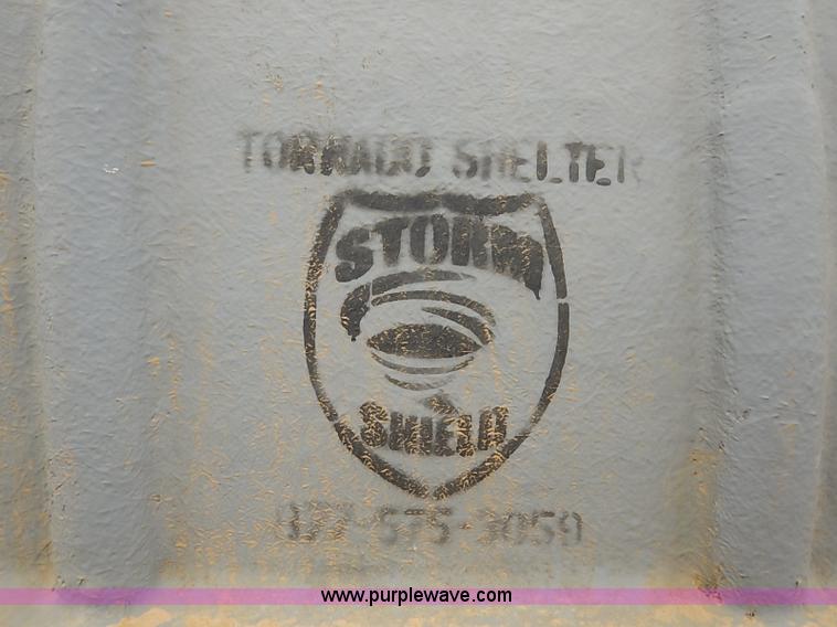 image for item BC9927 Fiberglass storm shelter