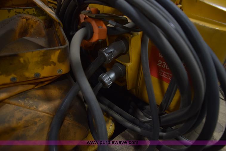 image for item BE9662 (2) Harrington five ton trolly chain hoists