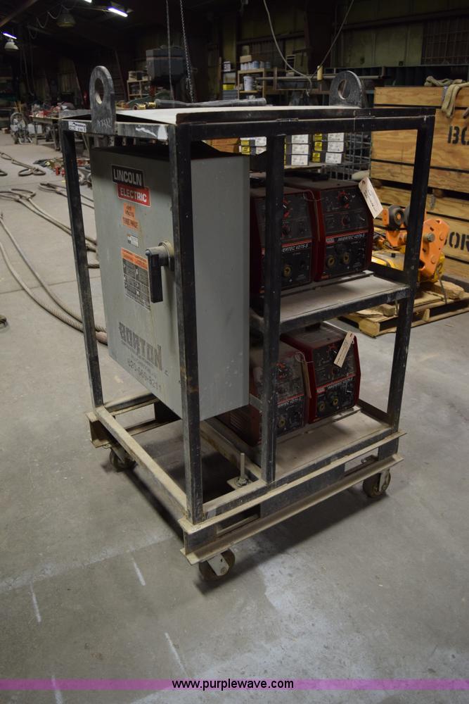 image for item BE9663 Lincoln electric four pack