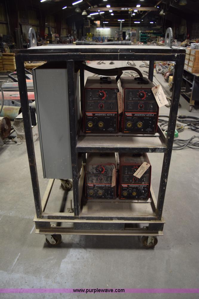 image for item BE9663 Lincoln electric four pack