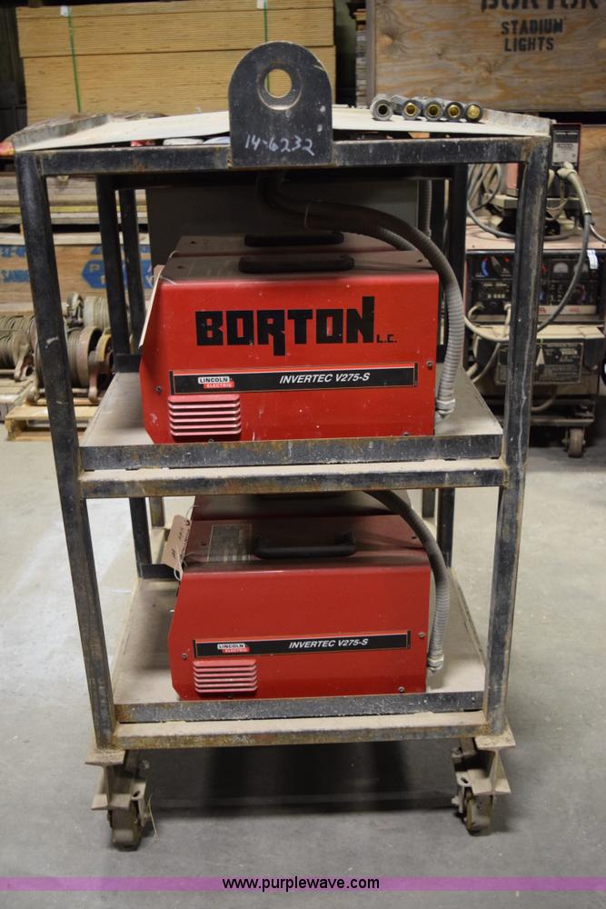 image for item BE9663 Lincoln electric four pack