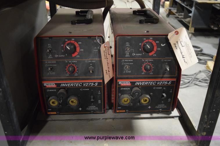 image for item BE9663 Lincoln electric four pack