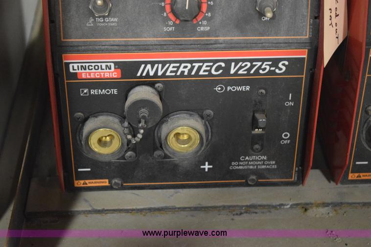 image for item BE9663 Lincoln electric four pack