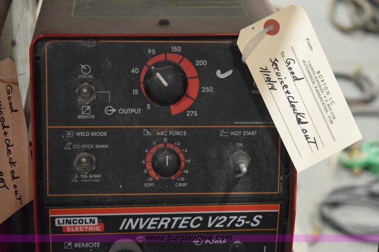 image for item BE9663 Lincoln electric four pack