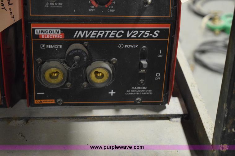 image for item BE9663 Lincoln electric four pack