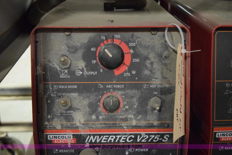 image for item BE9663 Lincoln electric four pack