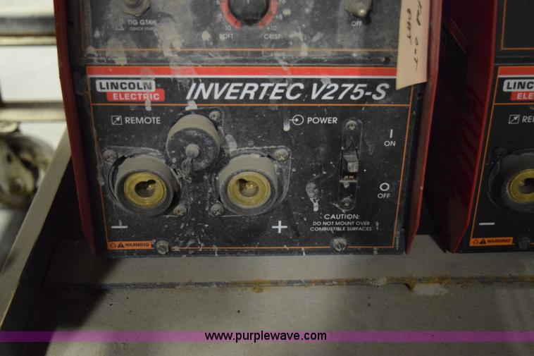 image for item BE9663 Lincoln electric four pack