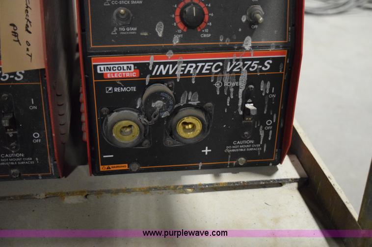 image for item BE9663 Lincoln electric four pack