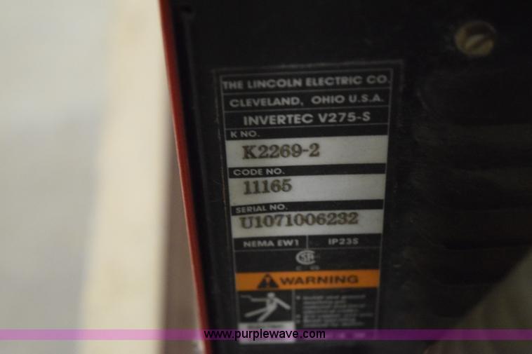 image for item BE9663 Lincoln electric four pack