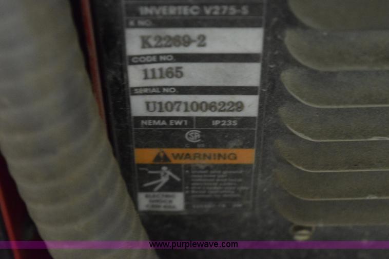 image for item BE9663 Lincoln electric four pack