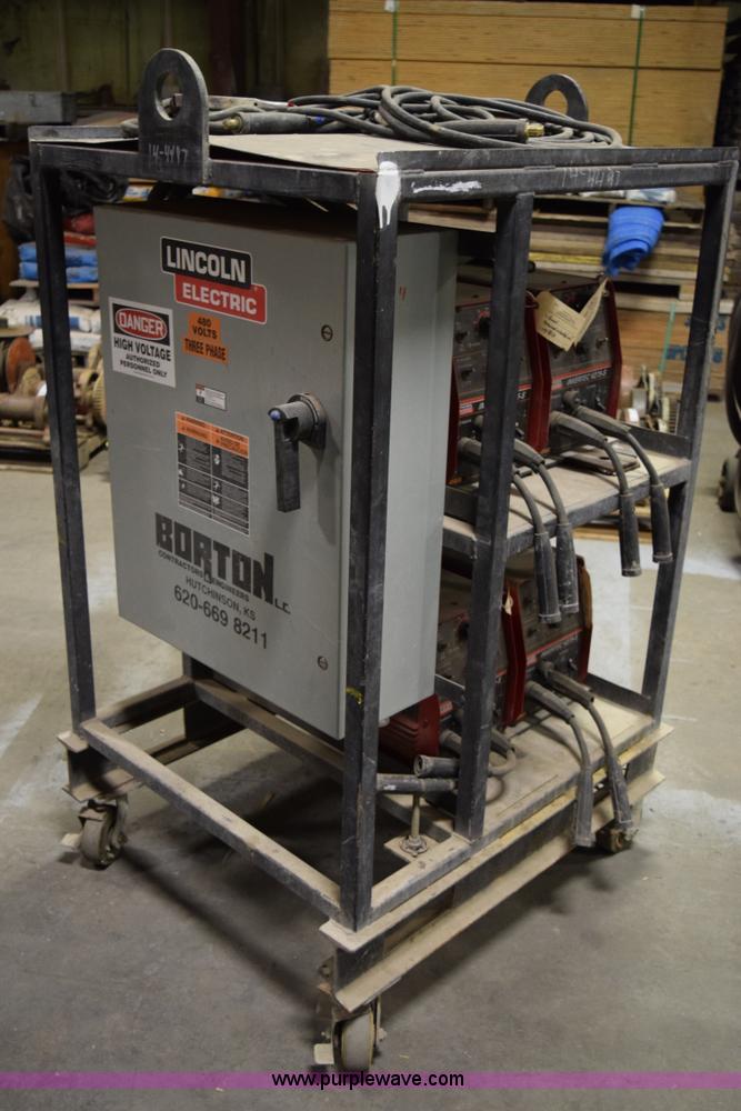 image for item BE9664 Lincoln electric four pack