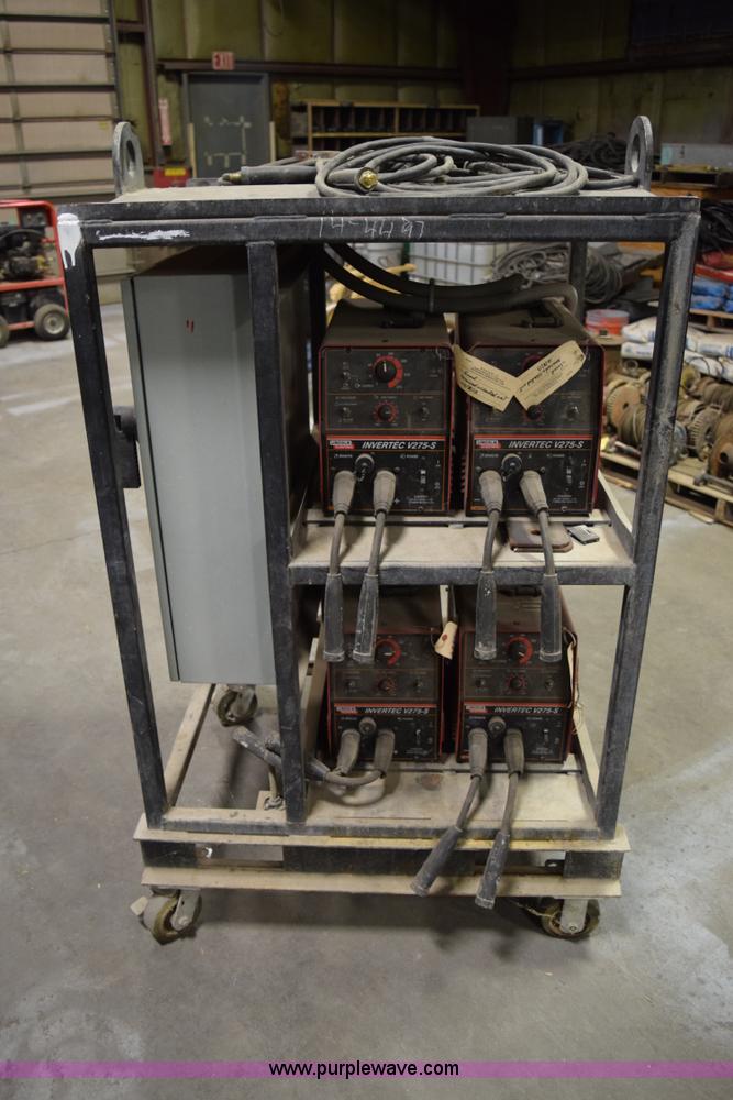 image for item BE9664 Lincoln electric four pack