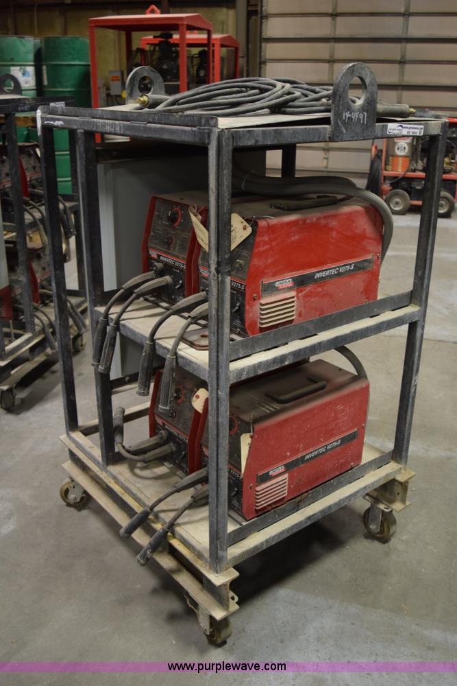 image for item BE9664 Lincoln electric four pack