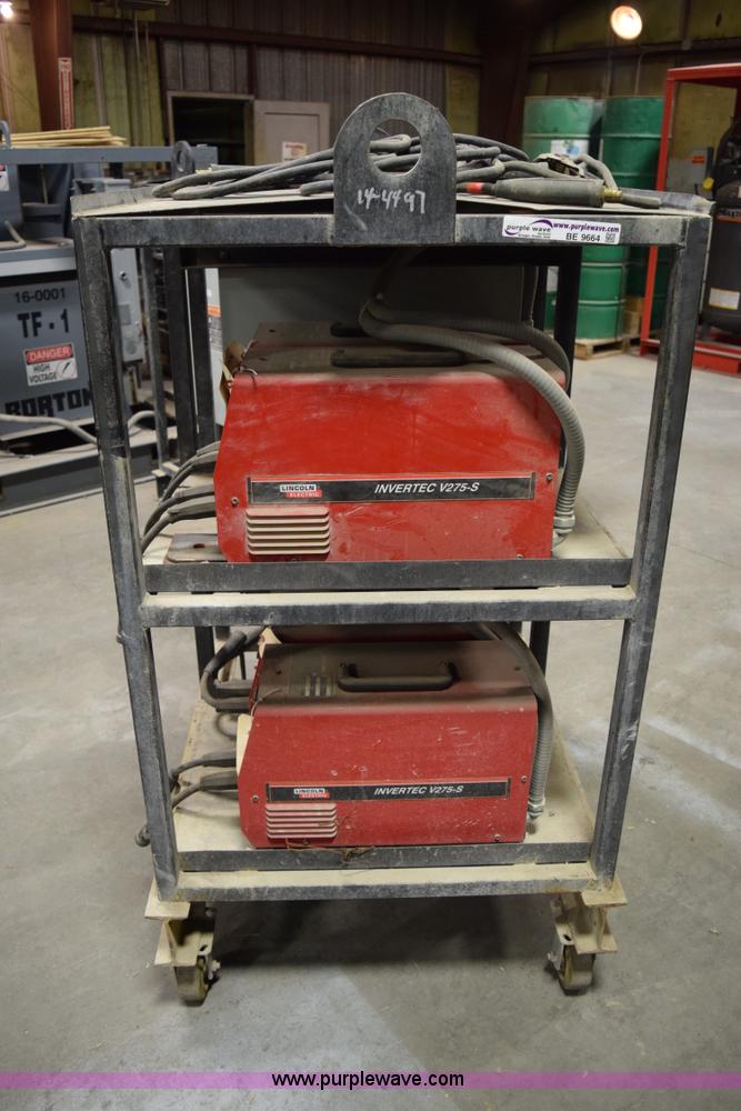 image for item BE9664 Lincoln electric four pack