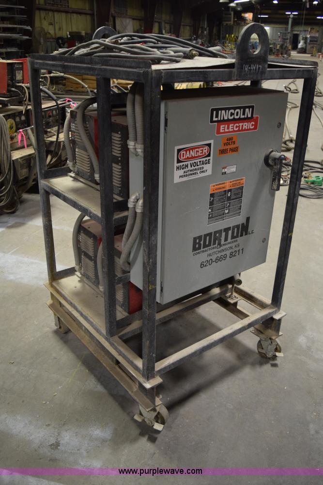 image for item BE9664 Lincoln electric four pack