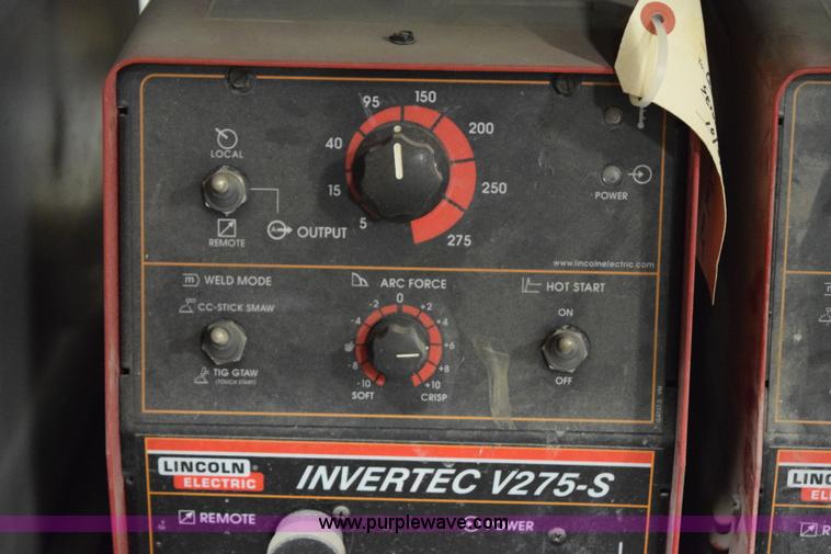 image for item BE9664 Lincoln electric four pack