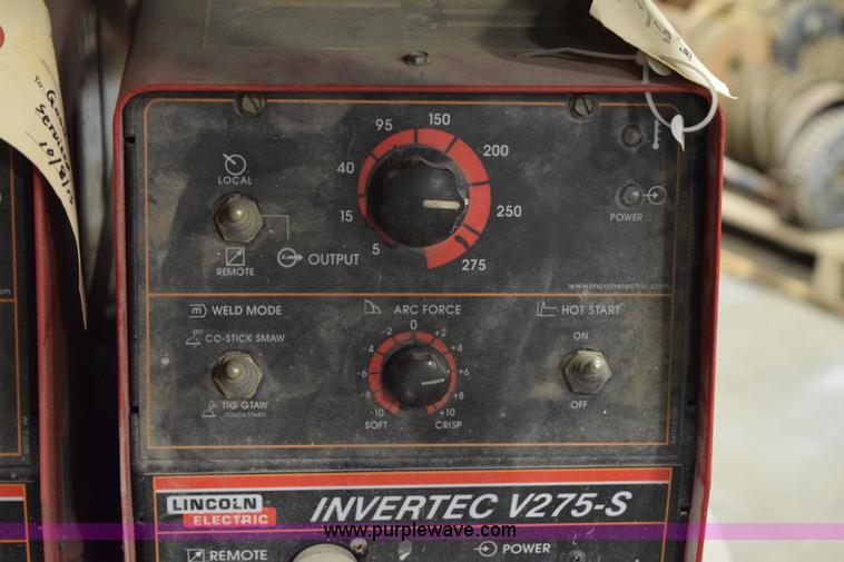 image for item BE9664 Lincoln electric four pack