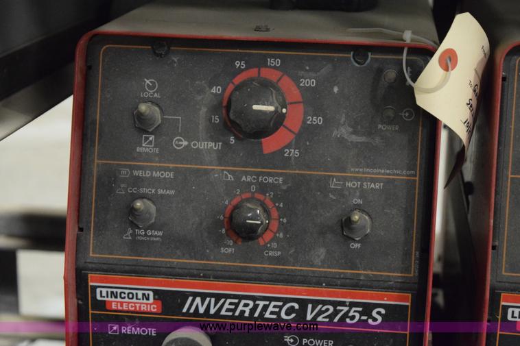 image for item BE9664 Lincoln electric four pack