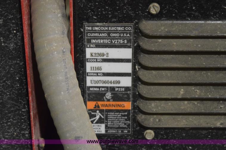 image for item BE9664 Lincoln electric four pack