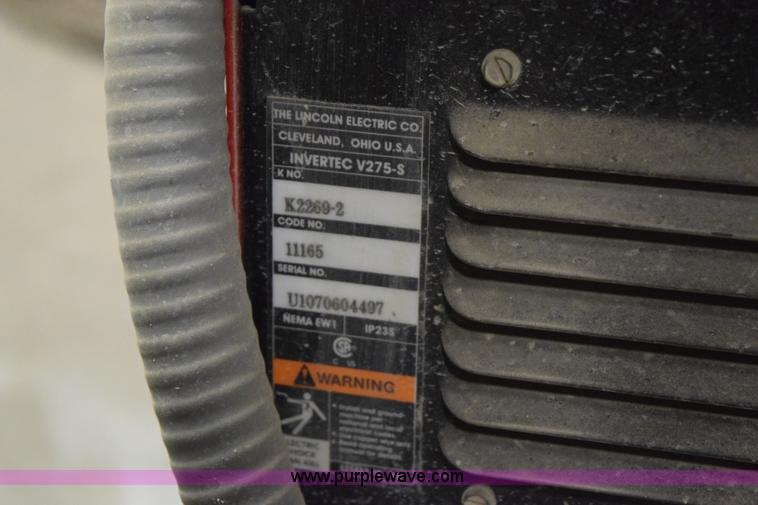 image for item BE9664 Lincoln electric four pack