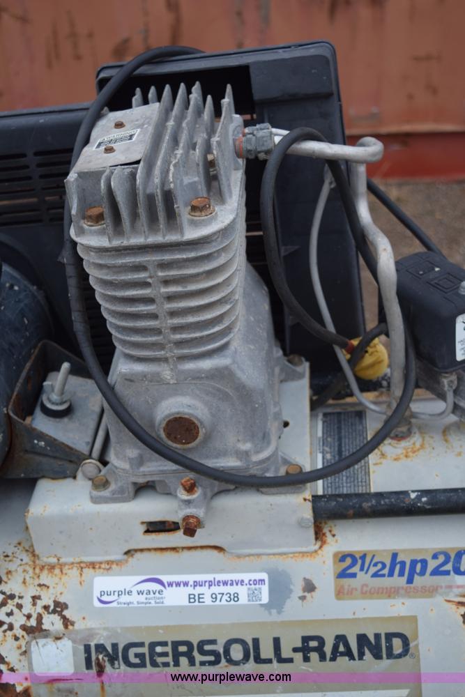 image for item BE9738 Ingersoll Rand air compressor