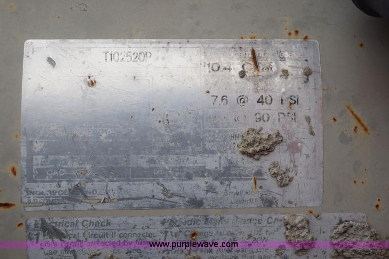 image for item BE9738 Ingersoll Rand air compressor