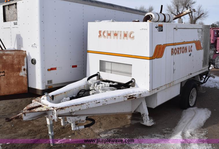image for item BE9741 1999 Schwing mobile concrete pump